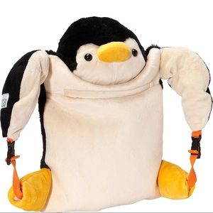 Kids Plush Penguin Backpack